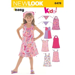 6478 Child Dresses