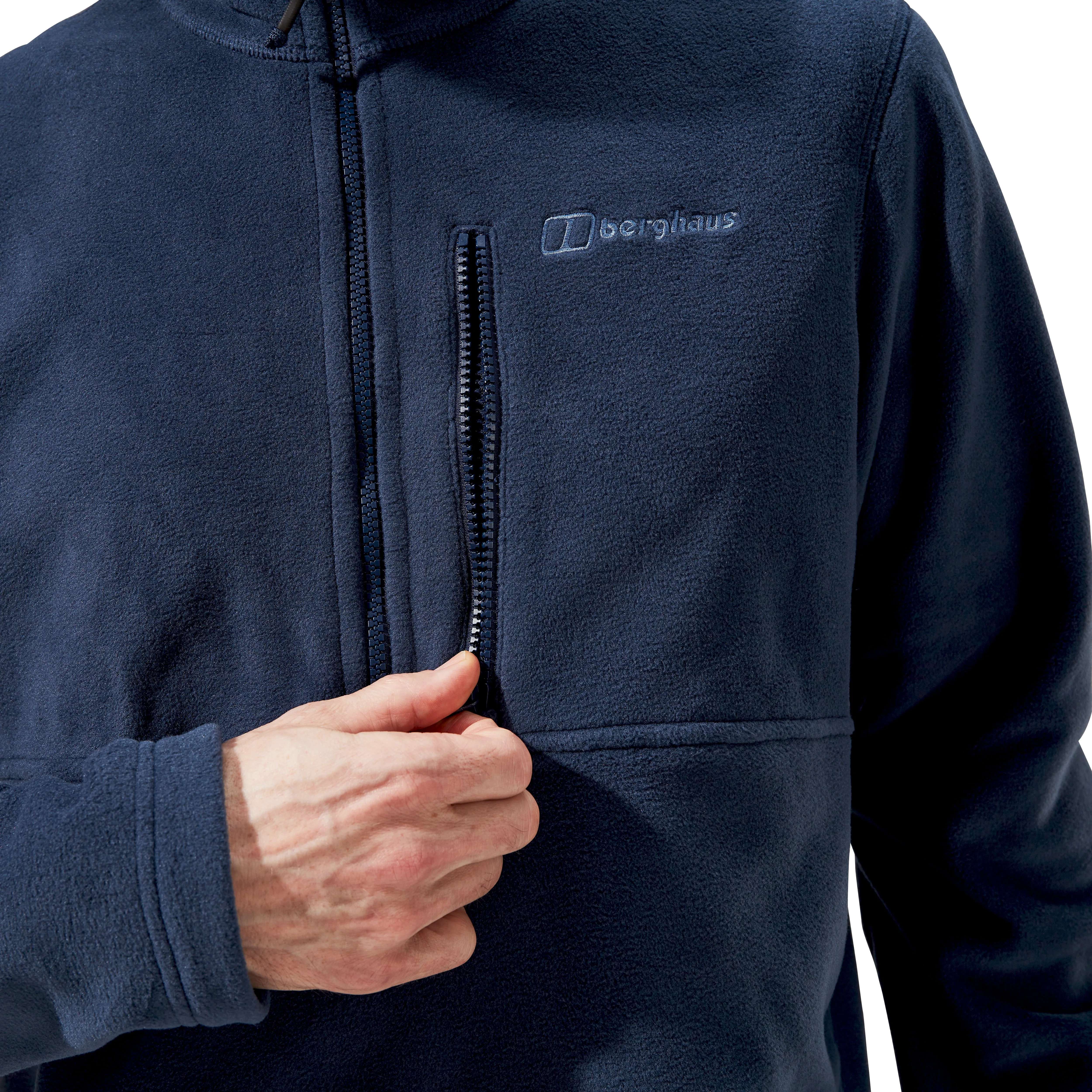 Berghaus Mens Prism Polartec ½ Zip Fleece Jacket Dark Blue