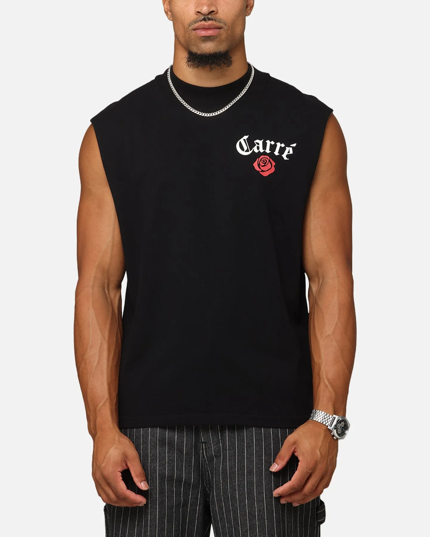 Carre One & Only Muscle T-Shirt Black