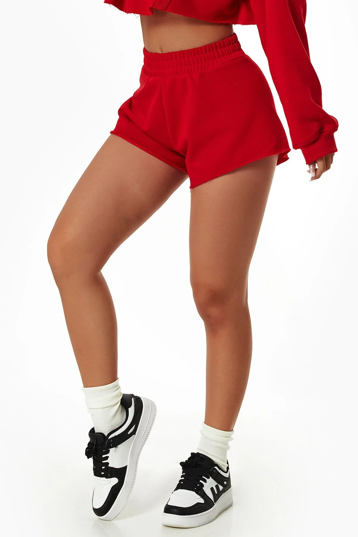 Casual Mini Sweat Shorts