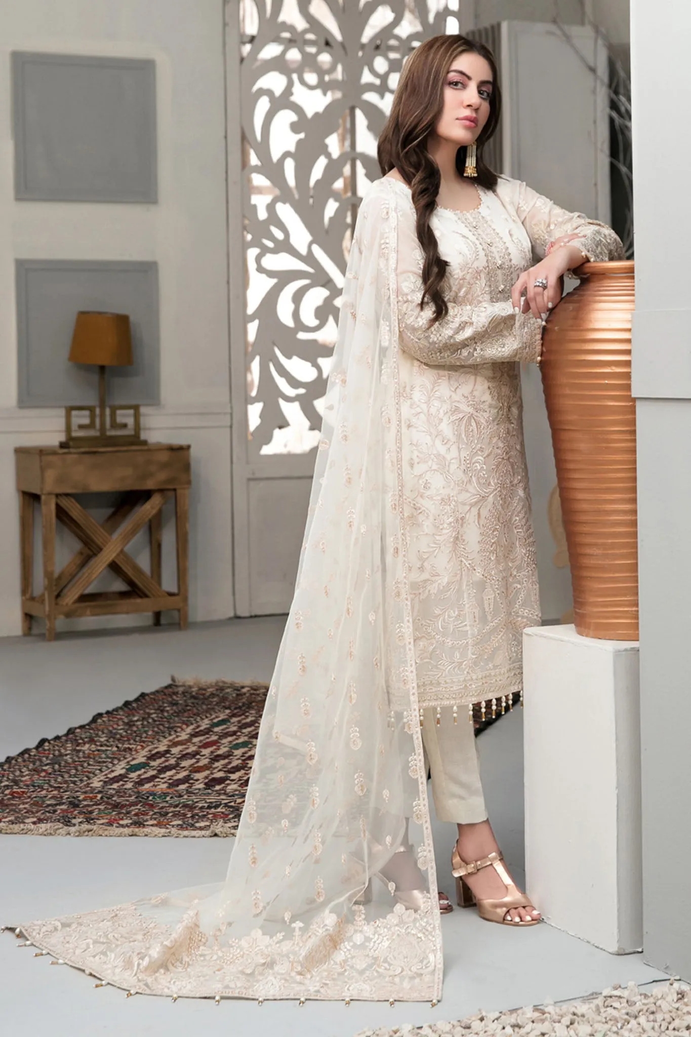 Chantilly by Tawakkal Semi Stitched 3 Piece Chiffon Collection'2022-C-5999-ii