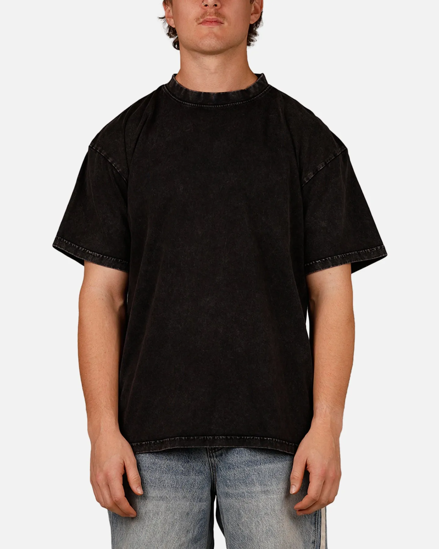 Culture Kings Rodeo T-Shirt Black Acidwash