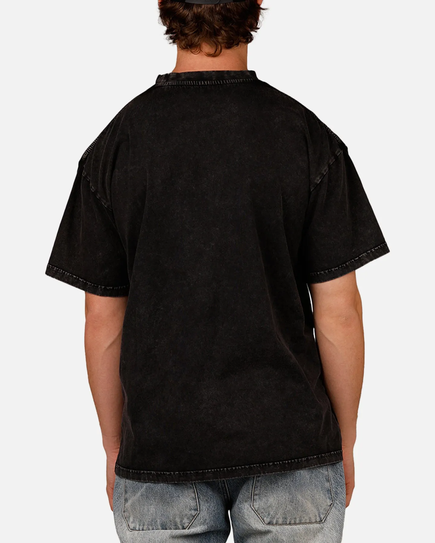 Culture Kings Rodeo T-Shirt Black Acidwash