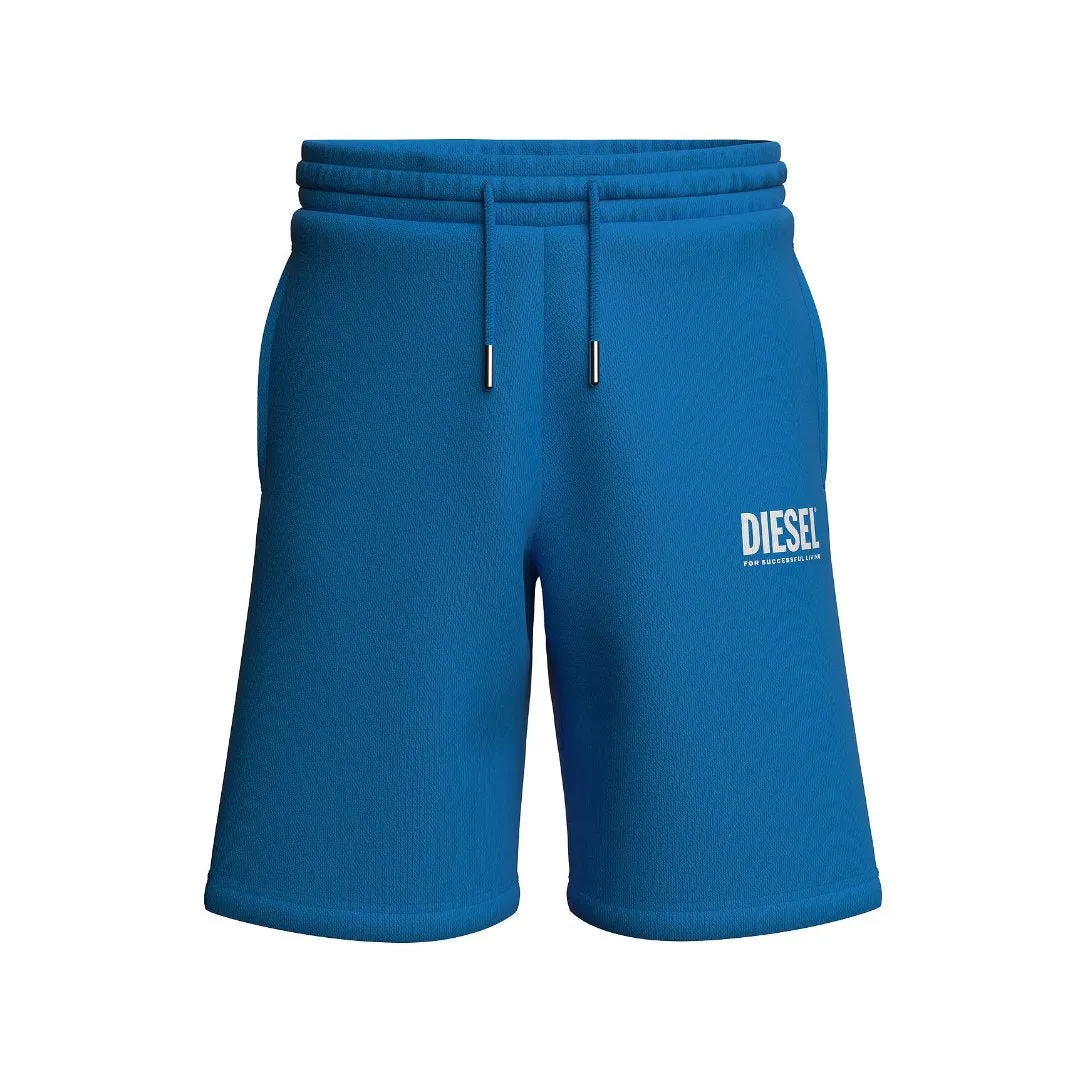 Diesel Boys Blue Sweat Shorts_ J01733-K881