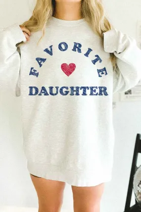 FAVORITE DAUGHTER OVERSIZED SWEATSHIRT