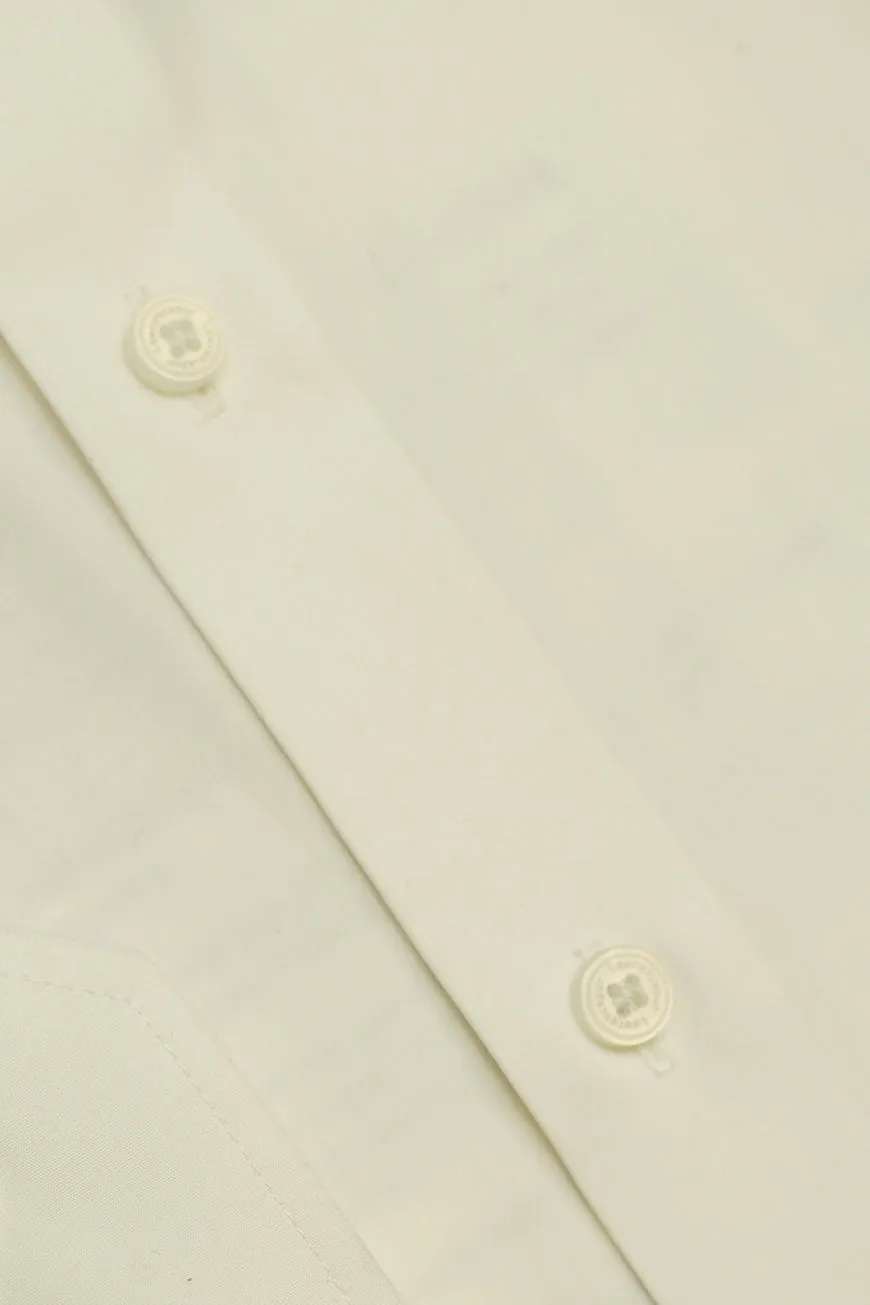 Formal Shirt - Alpha White Plain