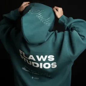 Founders Edition Green Hoodie Oversized