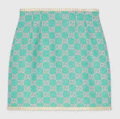 GG Tweed Mini Skirt