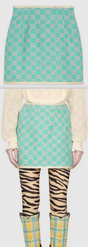 GG Tweed Mini Skirt