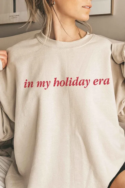 IN MY HOLIDAY ERA OVERSIZED SWEATSHIRT