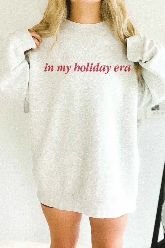 IN MY HOLIDAY ERA OVERSIZED SWEATSHIRT