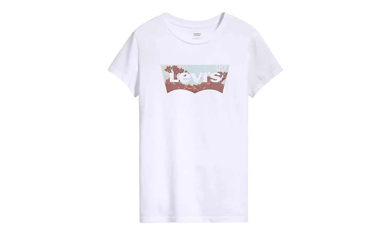 Levi's Women's Perfect Batwing Desert Fill T-Shirt - White