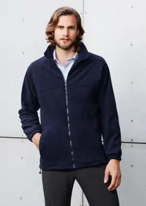 Men's Plain Micro Fleece Jacket