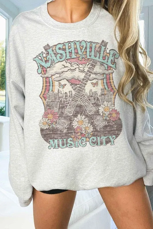 Music City {oversized sweatshirt}