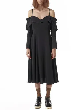 Off The Shoulder Dress (MM16AWDR036 BLACK)