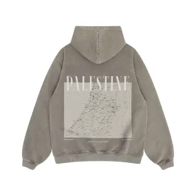 Palestine & Lebanon Map Hoods