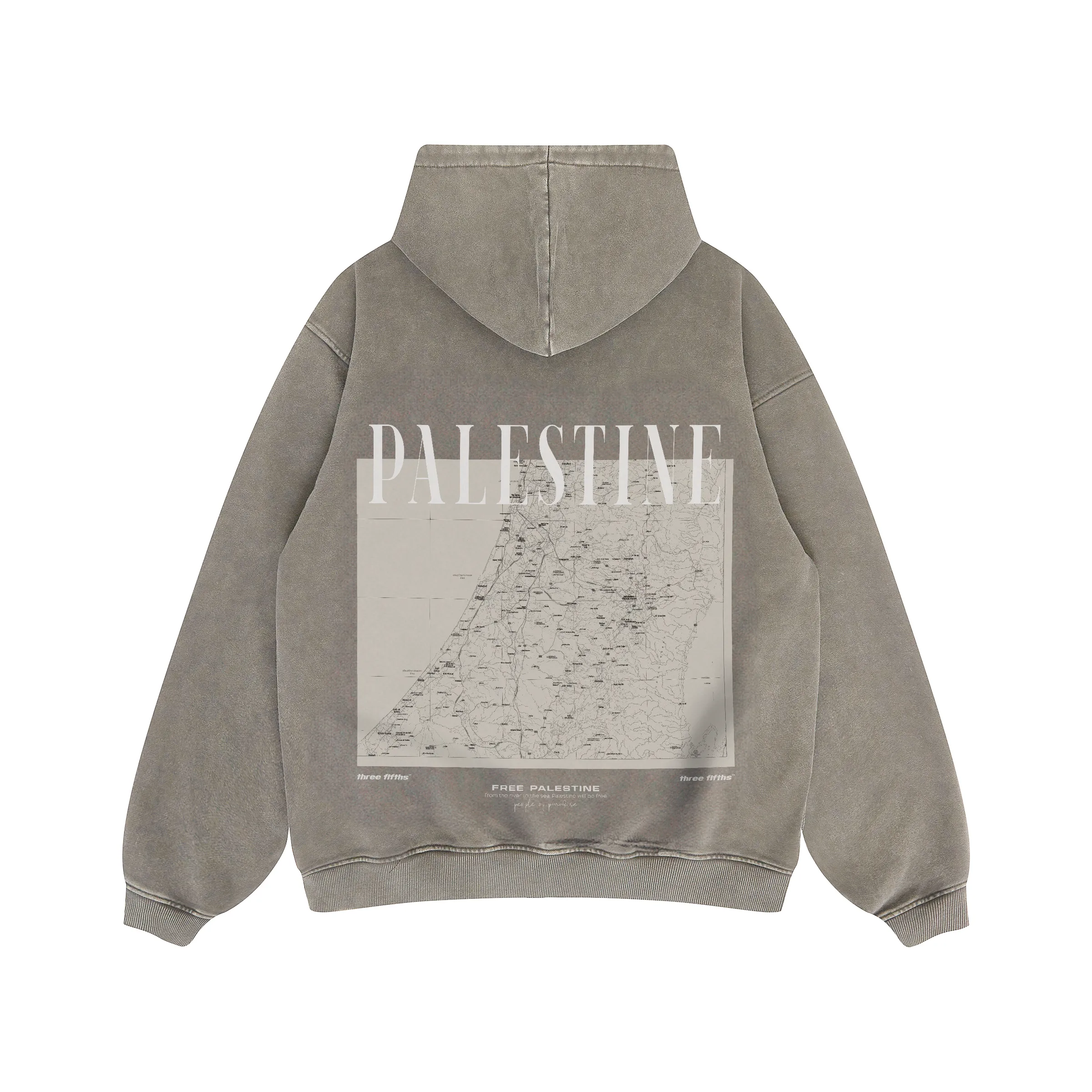 Palestine & Lebanon Map Hoods