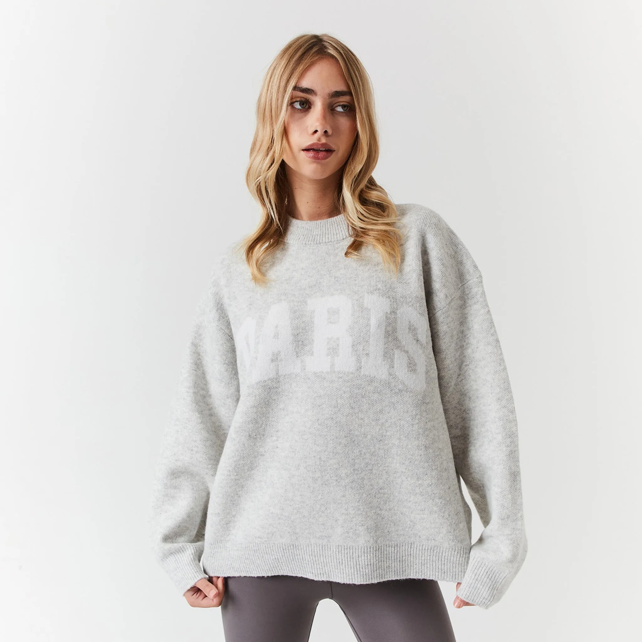 Paris Sweatshirt | Light Grey Marl