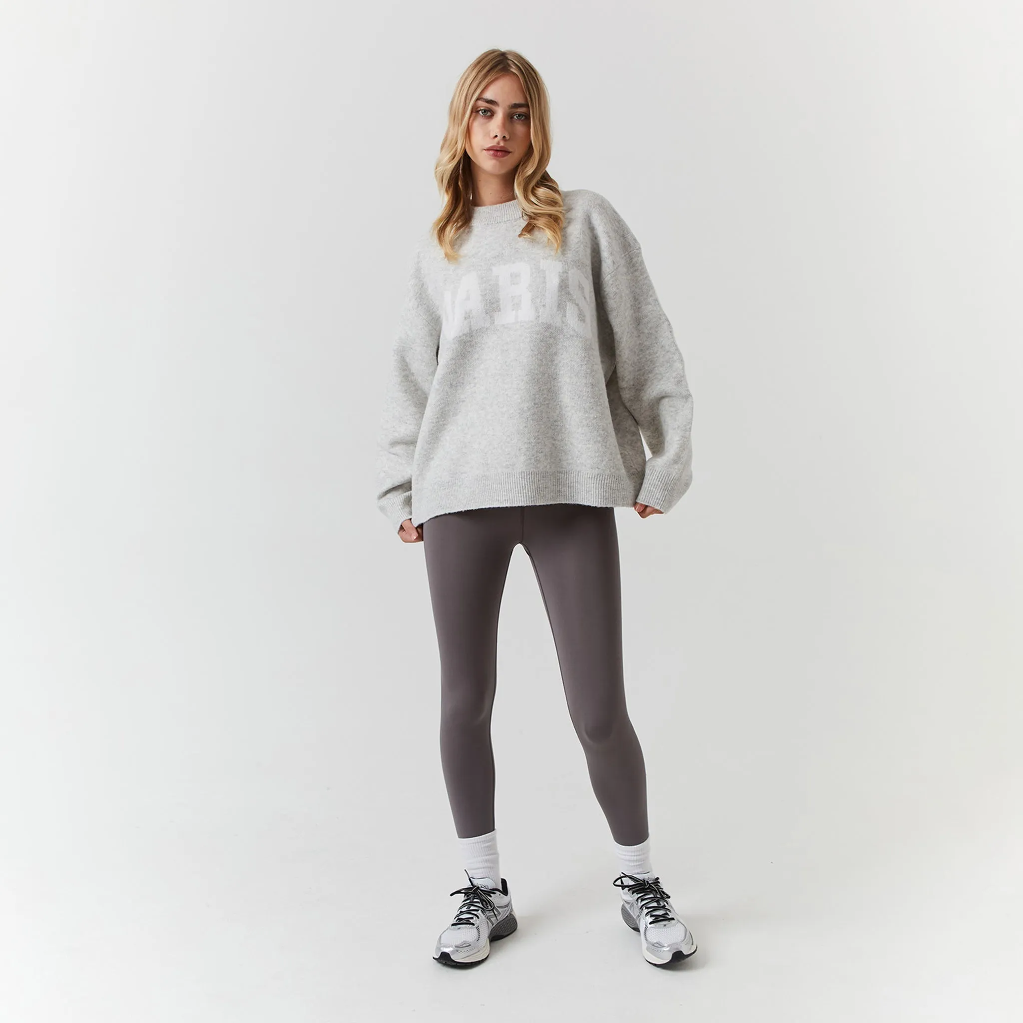 Paris Sweatshirt | Light Grey Marl