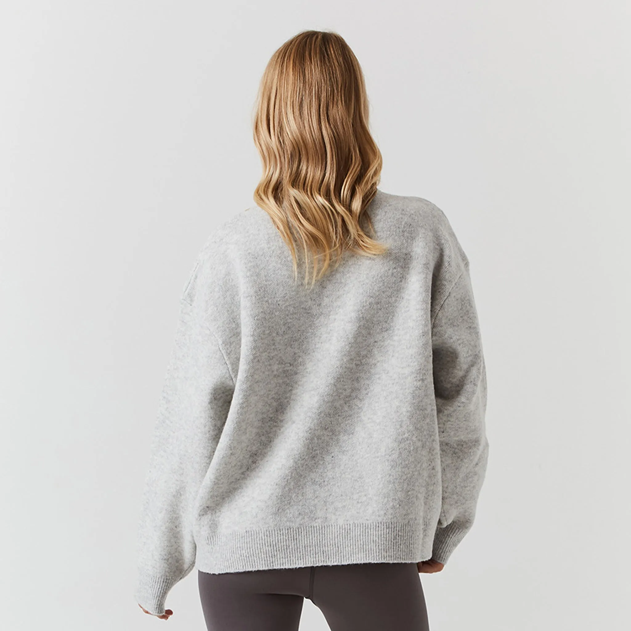 Paris Sweatshirt | Light Grey Marl