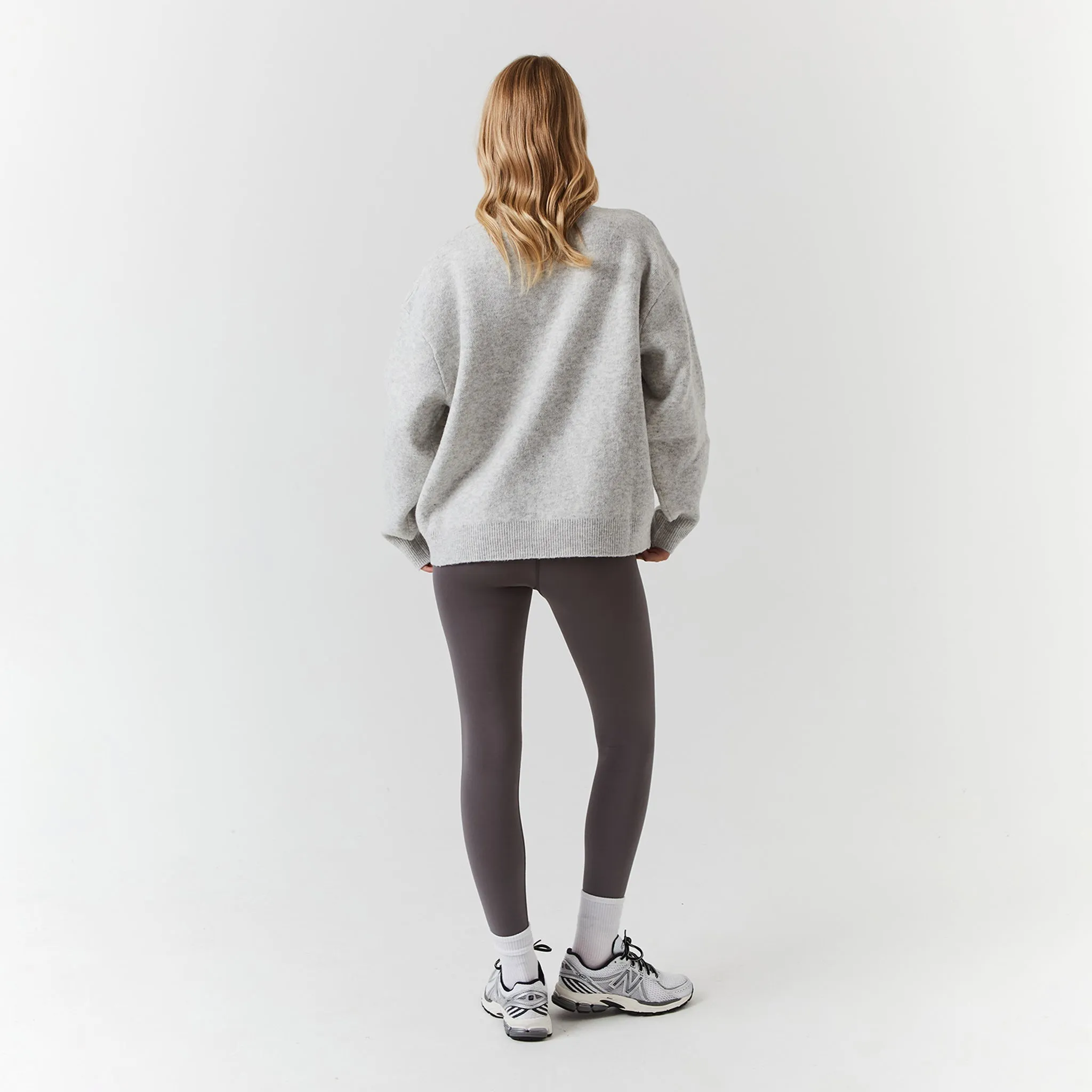 Paris Sweatshirt | Light Grey Marl