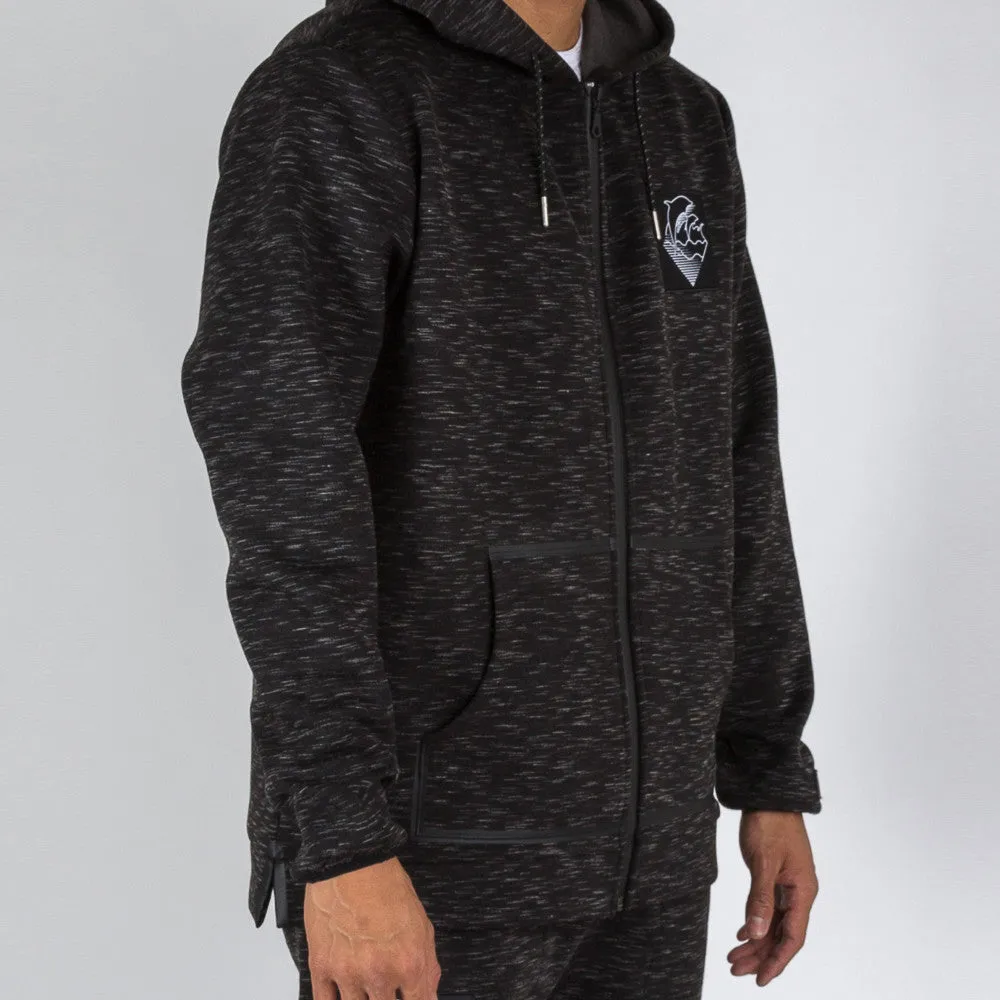 Pink Dolphin Oversized Tech Hoodie Black