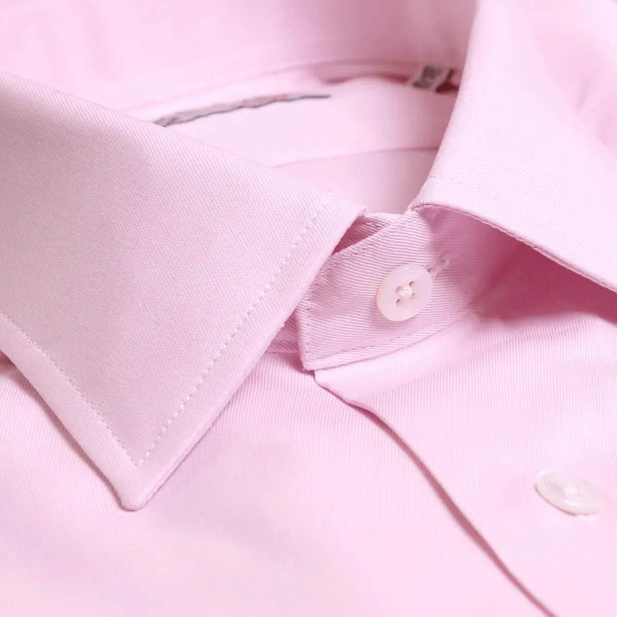 Pink Twill Swiss Cotton Shirt