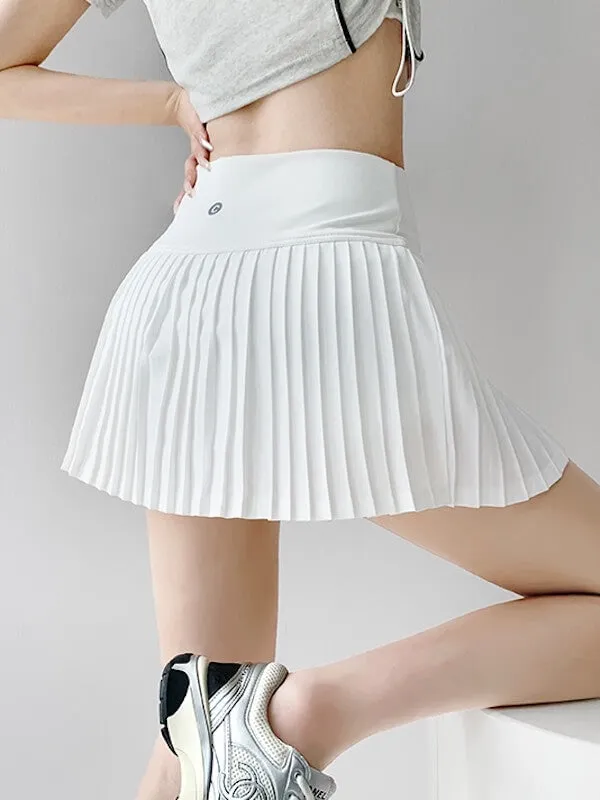 Pure slim fit tennis skirt