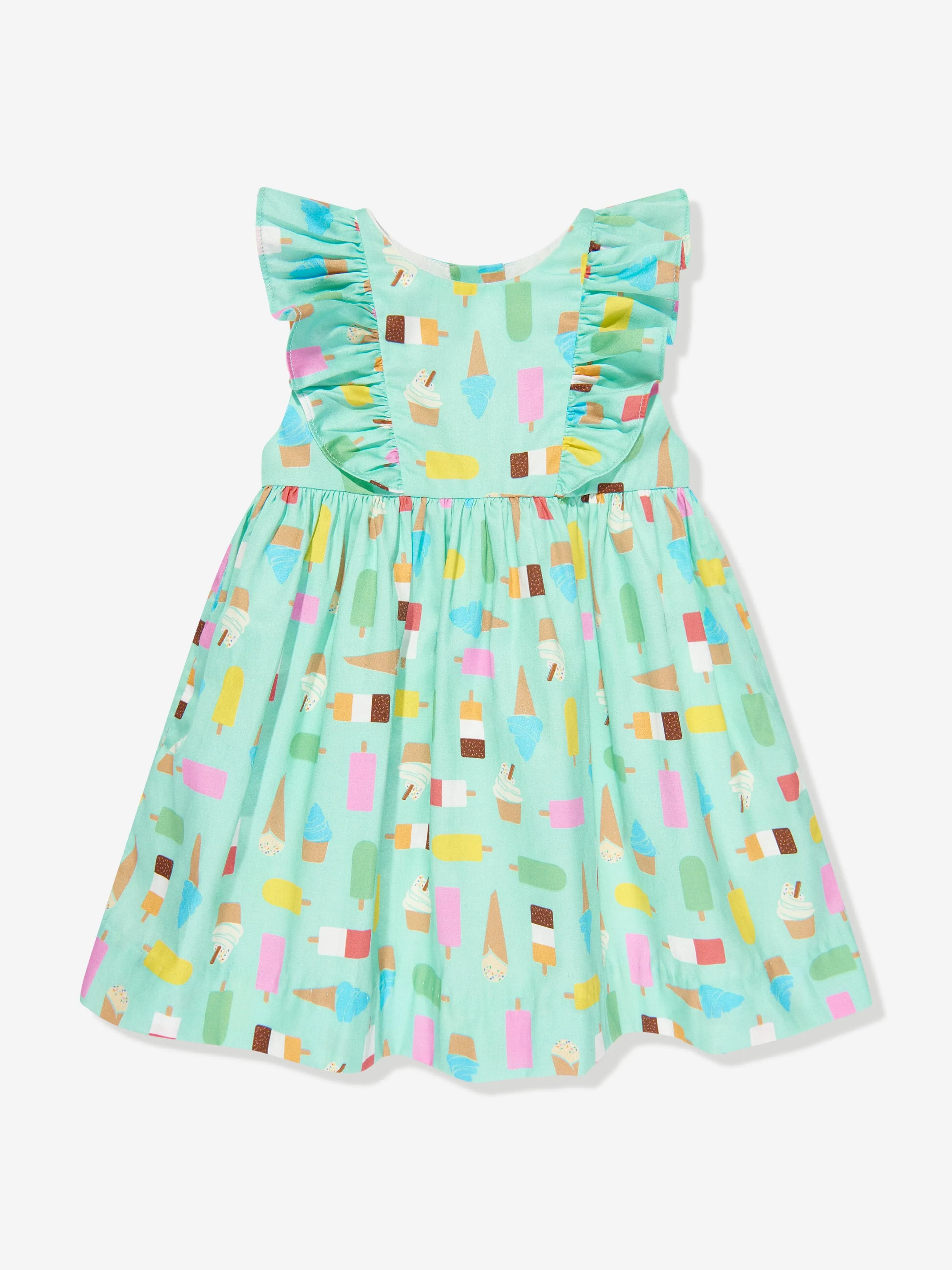 Rachel Riley Baby Girls Ice Lolly Sundress and Bloomers in Blue