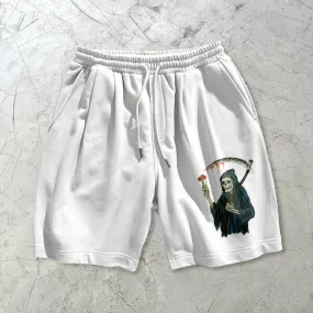 Skull fashion cartoon casual shorts