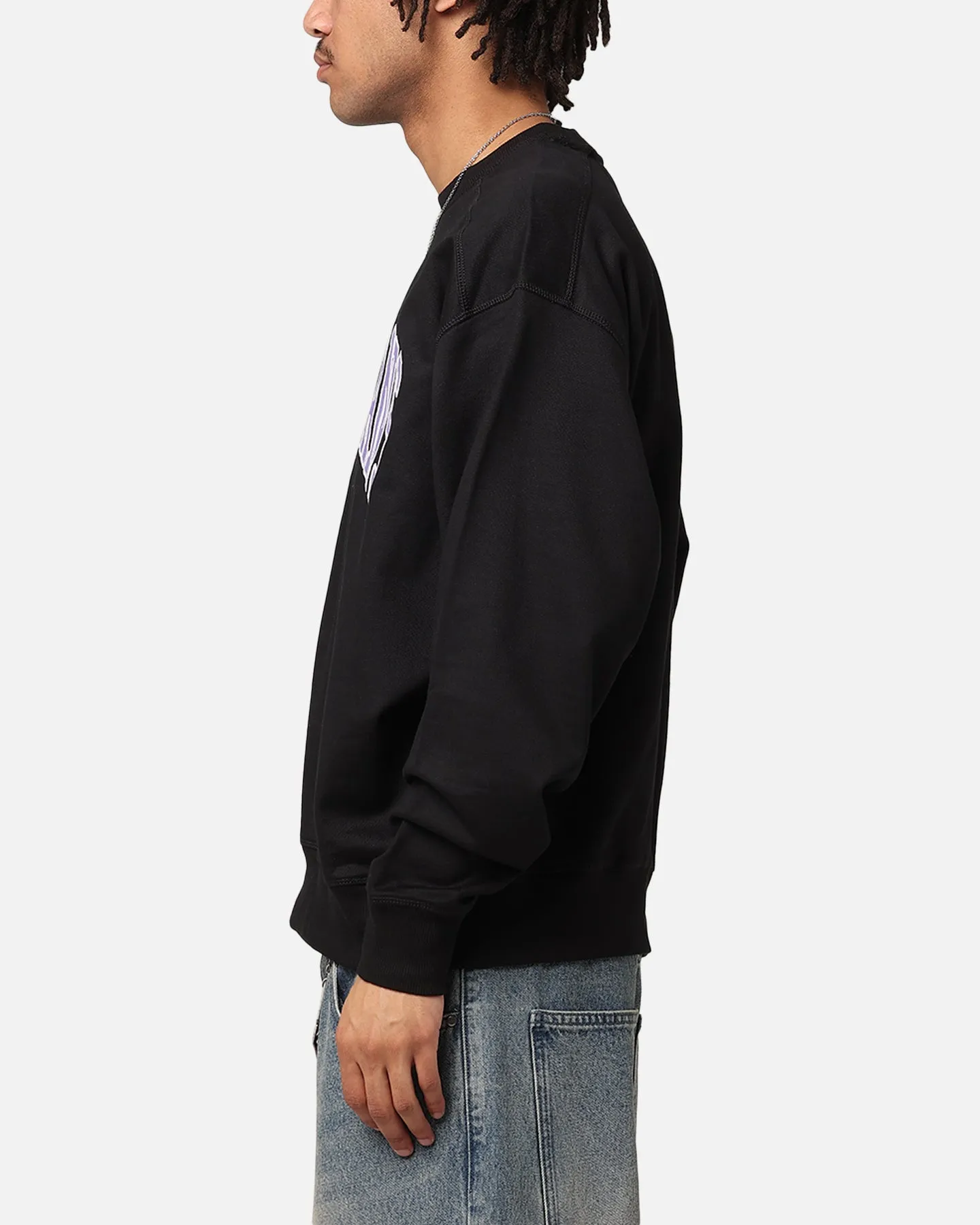 Tommy Jeans TJM Boxy Pop Varisty Crewneck Black