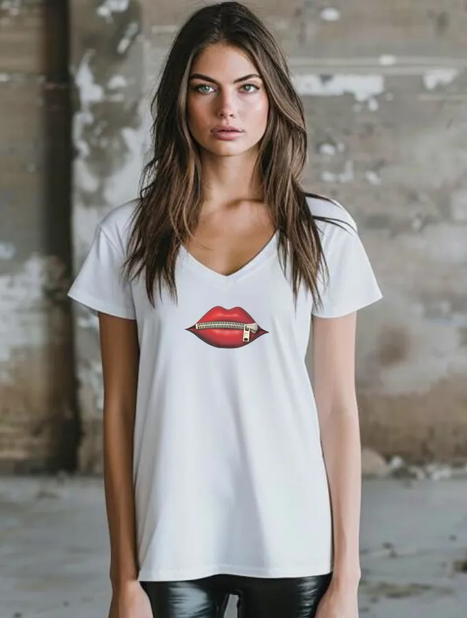 ZIP IT OVERSIZED TEE - WHITE