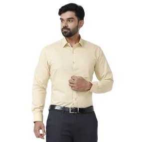 Zurich -  Yellow Formal Shirts for Men | Ariser